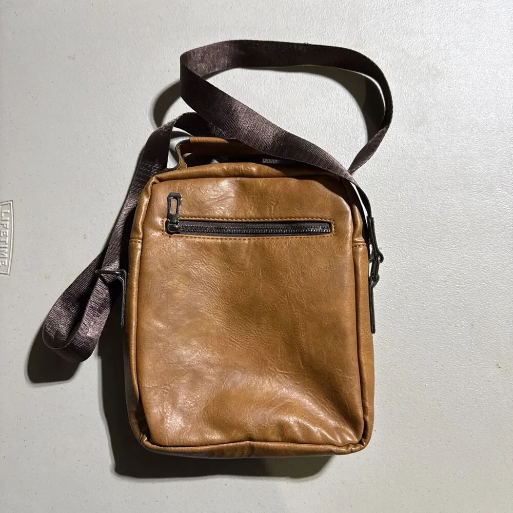 WEIXIER Men Crossbody Bag Shoulder Sling Bag Travel Casual Everyday Organizer